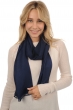 Cashmere & Seide kaschmir pullover damen schals scarva navy blau 170x25cm